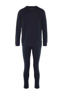 TRENDYOL MAN Lacivert Regular Fit Waffle Orme Pijama Tak?m? TMNAW23PT00015 - Trendyolmilla фото 7
