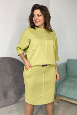 Джемпер Rumoda 2094 оливковый  фото 3