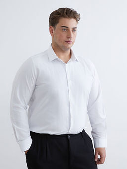 Slim Fit Uzun Kollu Poplin Erkek G?mlek