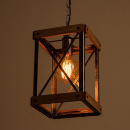 Светильник «Лунго» Е27 40 Вт черный 15×15×20-170 см