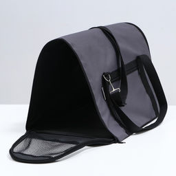 Сумка - переноска для животных, размер M, 43 х 27 х 30 см, серая - Simaland фото 4