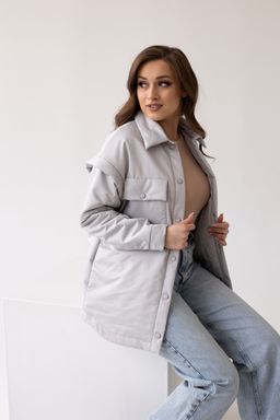 Куртка женская демисезонная 23983 (бежевый) - Kankan фото 16