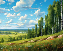 Картина по номерам на холсте и подрамнике 40х50 см