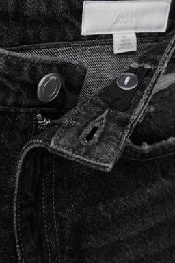 LONG BAGGY DENIM BERMUDA SHORTS - Zara фото 5