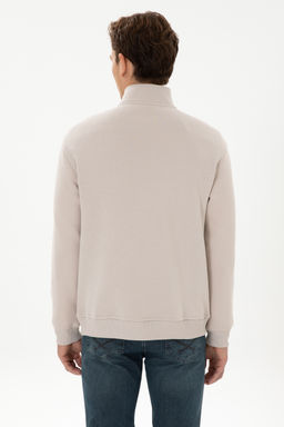 Erkek Comfort Fit Yar_m Fermuarl_ Ta_ Sweatshirt - U.s. polo assn фото 12