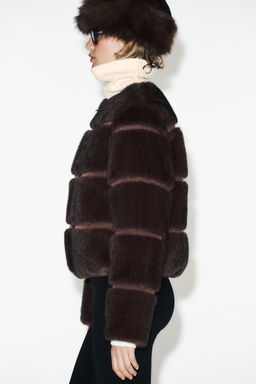 FAUX FUR HEIQ XREFLEX SKI COLLECTION JACKET - Zara фото 5