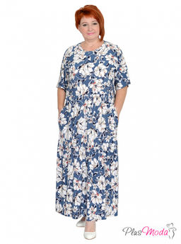 Платье Модель №1193 размеры 44-84 - Plusmoda фото 6