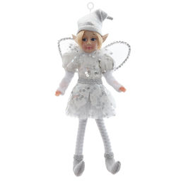 Игрушка набивная подвесная "Эльф", L14 W6 H35 см (полка 17 см.)