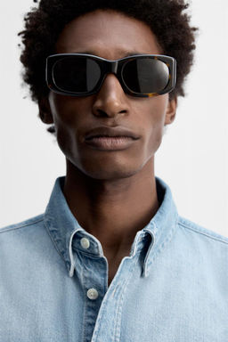 DENIM SHIRT WITH POCKETS - Zara фото 5