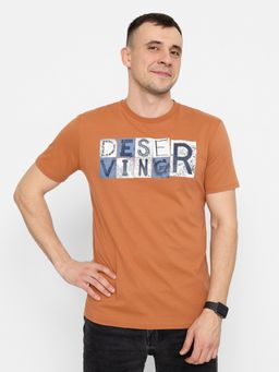 CRB wear/FSSM 60228-33 Футболка мужская,коричневый/Ex.Cherubino  фото 3