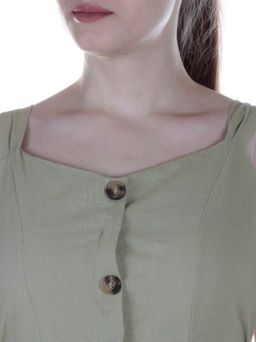 831 KHAKI Платье длинное летнее Fashion