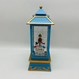 Новогодний декор Фонарь стекло - Семья снеговиков 27 см (арт. WDL-23028B) - Ип лебедев о.ю фото 2