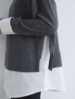 Soft Touch Oversize Kad?n Sweatshirt Tunik