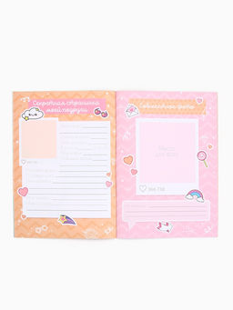 Цена за 3 шт. Анкета для девочек А5, 16 листов Анкета принцессы