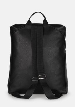 Рюкзак женский L-Craft. Модель №1521 | кожзам | гладкий | черный | Р820-1 | 31228  фото 3