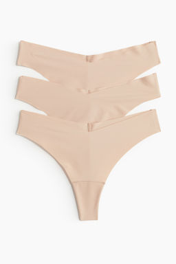 Pack de 3 bragas Brazilian efecto invisible - H&m фото 7