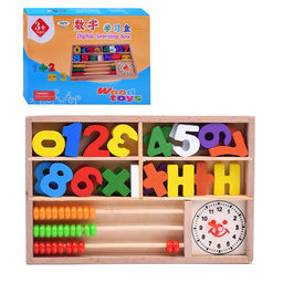 Счетный материал Разноцветный счет в коробке