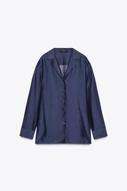 ZW COLLECTION SILK SHIRT - Zara фото 9