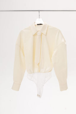 Боди Pirs 6226 сливочный