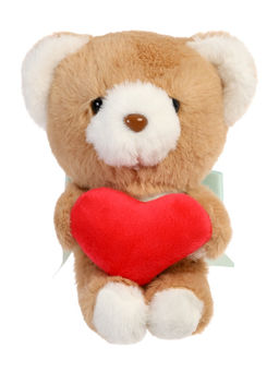 Мягкая игрушка - брелок Люблю тебя