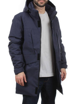 2182 DK. BLUE Куртка мужская зимняя облегченная (130 гр. холлофайбер)