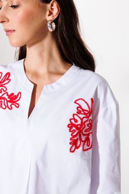 Блуза KOKOdea 4.26 белый  фото 3