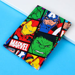 Блокнот А6, 64 листа в твёрдой обложке, MARVEL, Мстители
