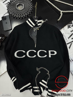 Свитшот женский на полузамке - Bruno фото 3