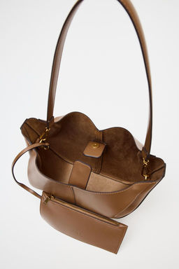 GATHERED TOTE BAG - Zara фото 9