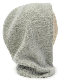 Капор жен. анг+нейл+шерсть LB-A53042 grey - Labbra фото 6