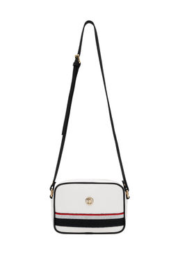 Женская белая сумка через плечо Неожиданная скидка в корзине - U.s. polo assn фото 6