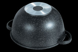 Казан 10л. 320/185 Гранит лит/руч. с кр. (п/у), кн4322аг