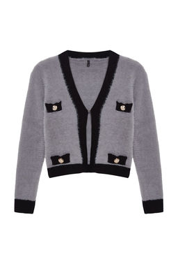 TRENDYOLMILLA Ekru Tuylu Triko H?rka TWOAW22HI0048  фото 6