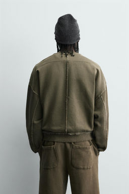 FADED CREW NECK SWEATSHIRT