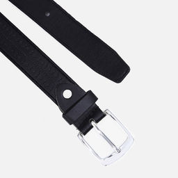 Ремень детский, ширина 2,5 см, винт, пряжка металл, цвет чёрный - Simaland фото 2