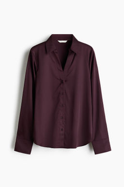 V-neck blouse