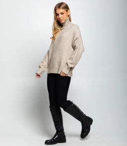 Свитер #КТ2587 (1), светло-бежевый - Dommod фото 4