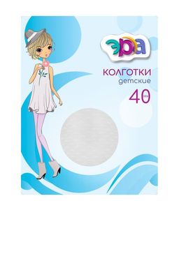 Капроновые колготки для девочки с узором 40 Den Эра  фото 2