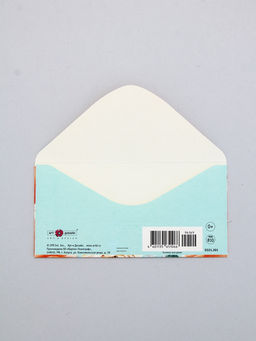 Цена за 10 шт. Конверт для денег Счастья, голубой, 16,5 х 8 см