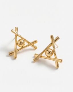 Стильные серьги