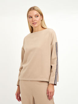 джемпер женский с лампасами