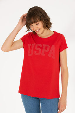 Женская красная футболка Basic - U.s. polo assn фото 14