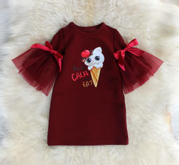 Платье Ice ЦВЕТ: БОРДО (QR)