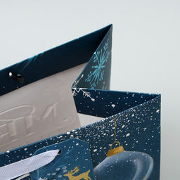 Пакет ламинированный вертикальный, конгревное тиснение Мечты сбудутся, ML 23 27 11.5 см - Дарите счастье фото 4