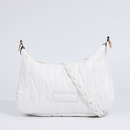 Сумка кросс-боди на молнии, цвет белый - Simaland фото 3