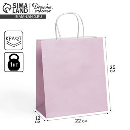 Пакет крафтовый Sweet, 22 25 12 см - Дарите счастье фото 5