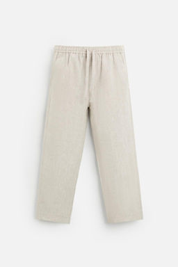 100% LINEN TROUSERS - Zara фото 9