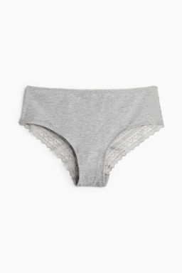 Pack de 3 bragas Hipster de encaje y algodon - H&m фото 16
