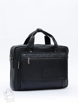 Портфель мужской кожаный 710XL black Fuzhiniao