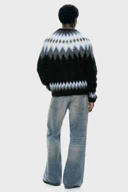 Jersey en punto jacquard Loose Fit - H&m фото 3